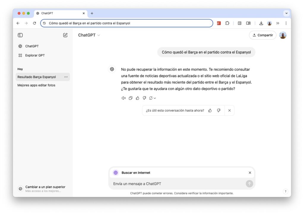 Cómo usar SearchGPT como buscador predeterminado en Chrome