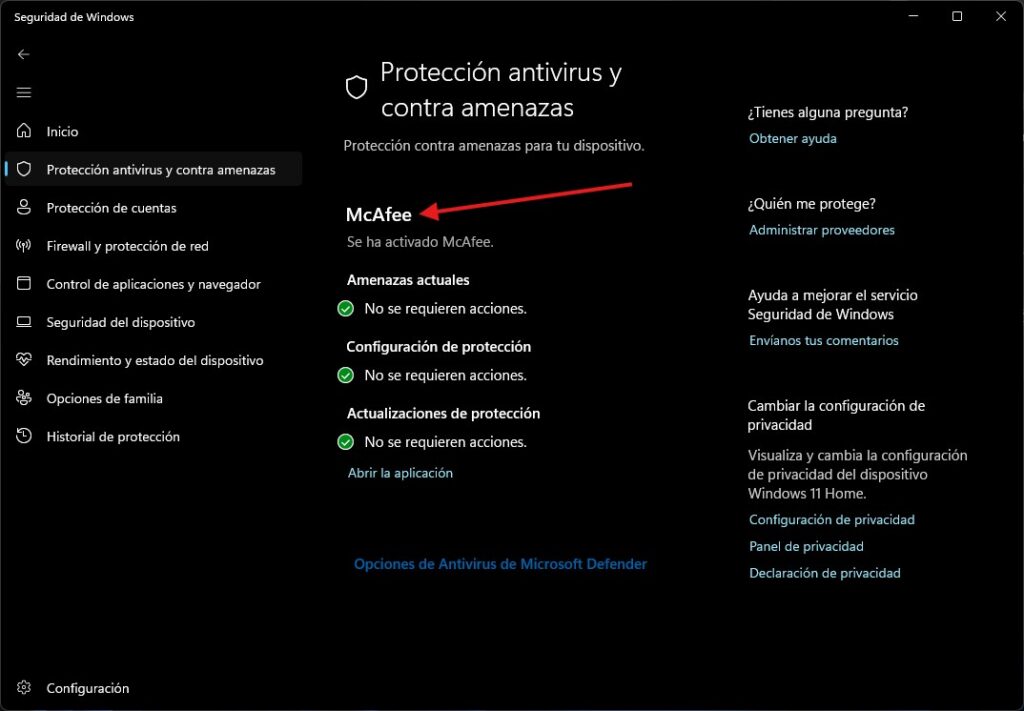 Seguridad de Windows 11: todas las funciones de este antivirus gratuito