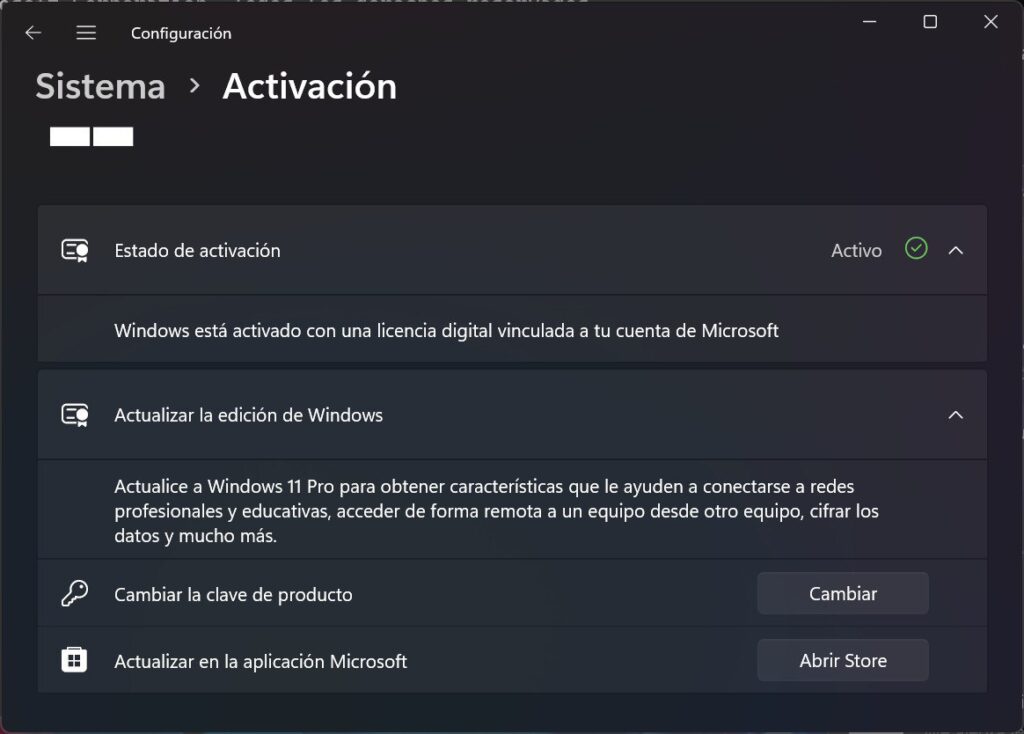 Comando slmgr en Windows 11: qué es y qué información muestra