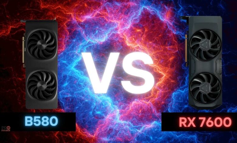 rx 7600 vs b580