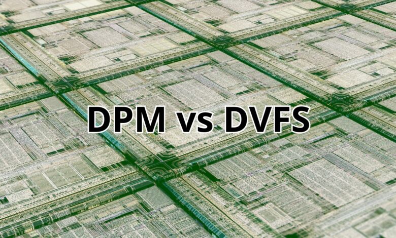 gestión energía DPM vs DVFS