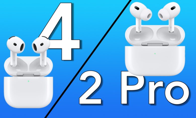 AirPods 2 Pro y Airpods 4