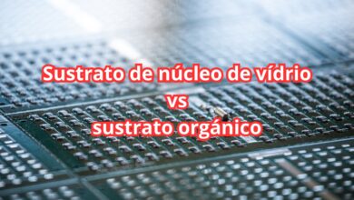 sustrato vidrio vs orgánico para chips 3D