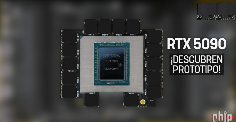 GeForce RTX 5090: Descubren un prototipo con 24.576 núcleos CUDA