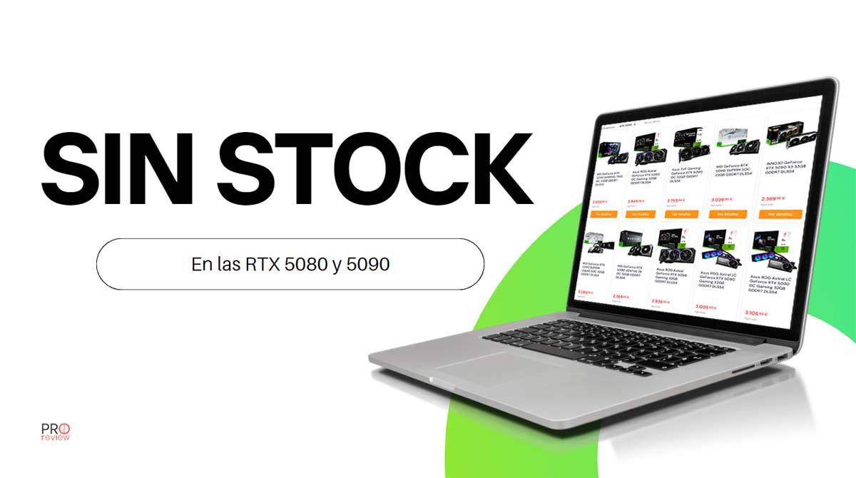 Sin stock de RTX 5080 y 5090: ya se habla de paper launch y es casi imposible comprar una