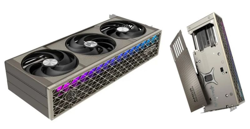 Radeon RX 9070 NITRO+: Imágenes de esta GPU personalizada de Sapphire