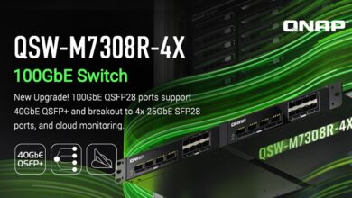 QNAP QSW-M7308R-4X switch gestionable actualización